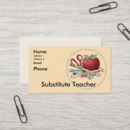 Ersetzen von Teacher-Kundenkarten Visitenkarte
