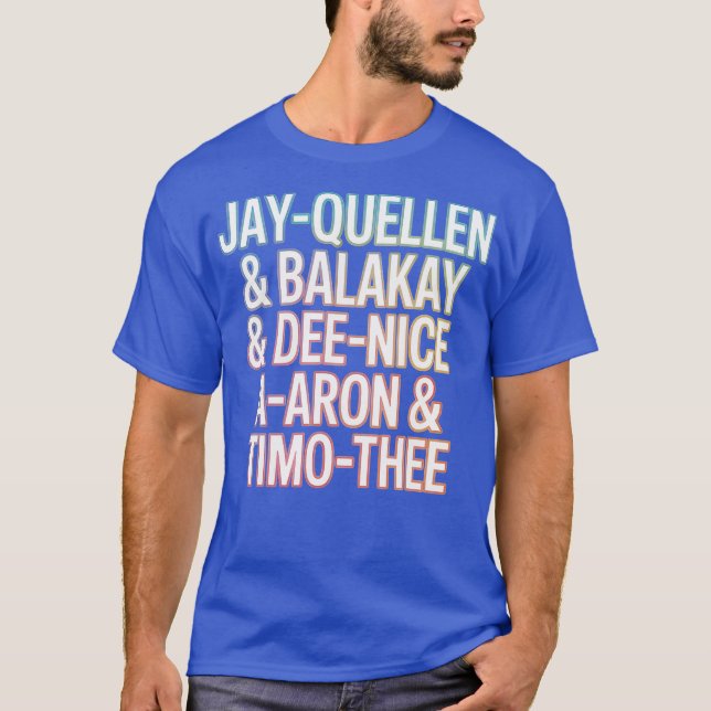 Ersetzen von Teacher-Namen-Foto T-Shirt (Vorderseite)