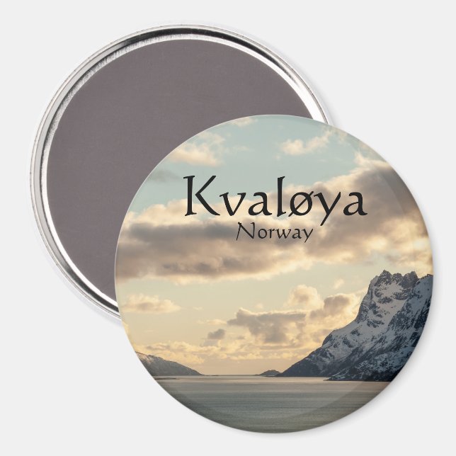 Ersfjorden Magnet (Vorderseite/Rückseite)