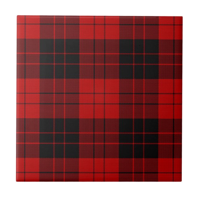 Erskine Paton Tartan Fliese (Vorderseite)