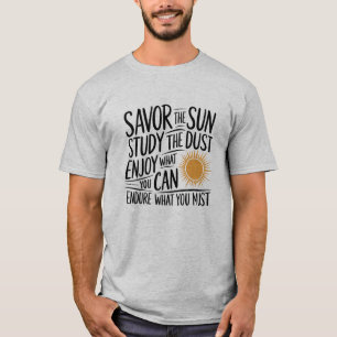 Ersparen Sie die Sonne, studieren Sie das Staub In T-Shirt