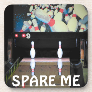 Ersparen Sie mir Bowling Meme Getränkeuntersetzer