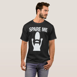 Ersparen Sie mir Bowlings-Button-Spaß T-Shirt
