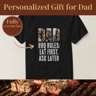 Erst essen Papa BBQ Lustig T-Shirt