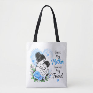 Erst meine Mutter, für immer meine Freundin, blaue Tasche