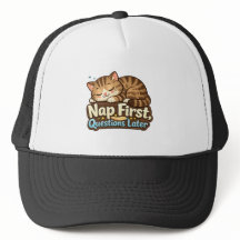 Erst schlafen, später Fragen Schlafende Katze Truc