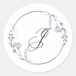 Erstaufkleber Runder Aufkleber