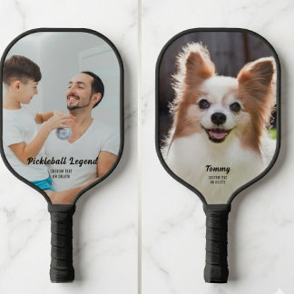 Erstaunlich 2 Große Fotos Ihr benutzerdefinierter Pickleball Schläger