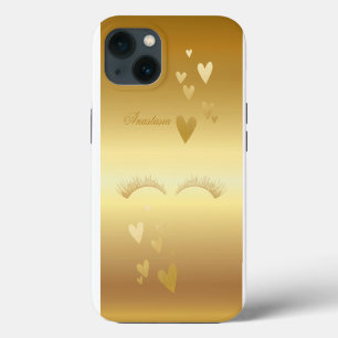 Erstaunlich, Cool, Goldene falsche Wimpern und Her iPhone Hülle
