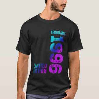 Erstaunlich Februar 1996 Seit 1996 Vintage 1996 Re T-Shirt