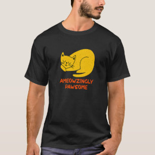 Erstaunlich großartige Katzenwitz-Motivationszitat T-Shirt