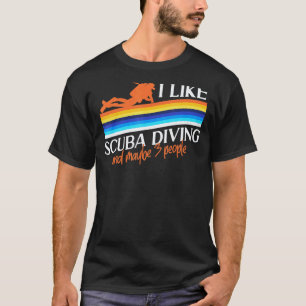 Erstaunlich, ich mag Tauchen und vielleicht 3 Pers T-Shirt