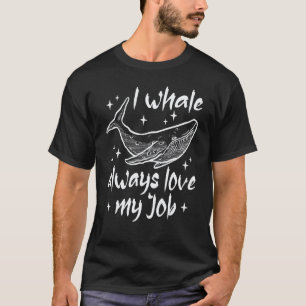 Erstaunlich ich Wal Immer Liebe Meinen Job Taucher T-Shirt