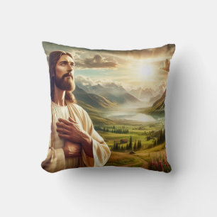 Erstaunlich Jesus Christus digitale Malerei Kissen