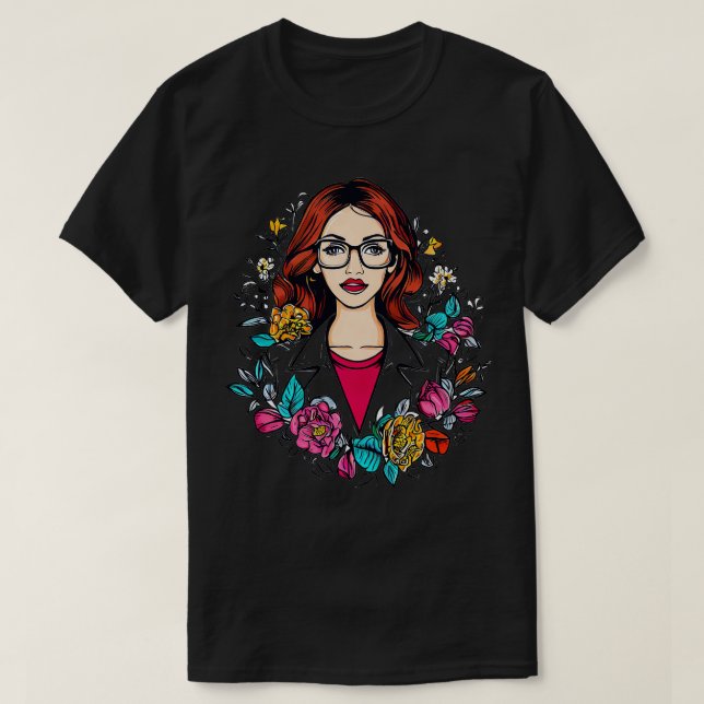 Erstaunlich schöne Mama der Anwälte T-Shirt (Design vorne)