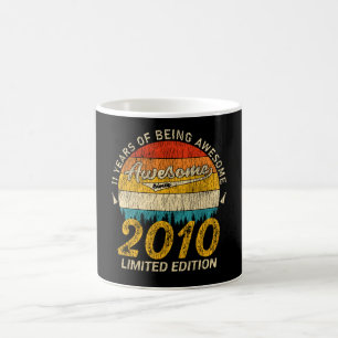 Erstaunlich seit 2010 Limitiertes Geburtstagsgesch Kaffeetasse