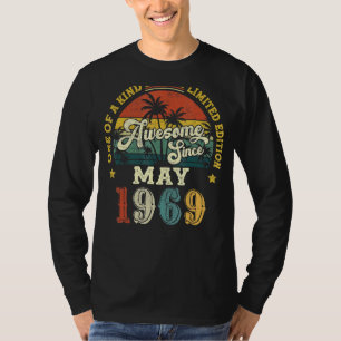 Erstaunlich seit Mai 1969 Vintage 53. Geburtstag T-Shirt
