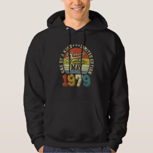 Erstaunlich seit Mai 1979 Einzigartig Limitierte A Hoodie