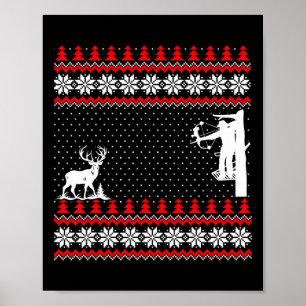 Erstaunlich Süß Lustig Entenjäger Hirschjagd Hässl Poster