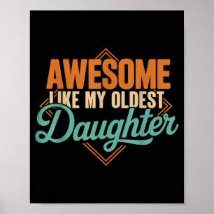 Erstaunlich wie älteste Schwester lustig vintage V Poster