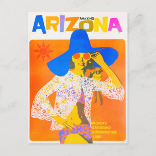 Erstaunliche Arizona Vintage-Reisepostkarte Postkarte