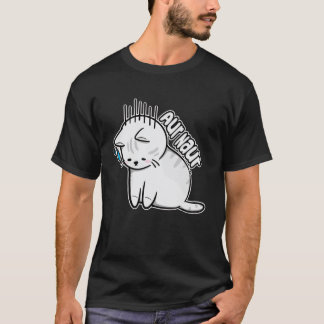Erstaunliche AUR Naur Katze Tier Oh Nein Überrasch T-Shirt