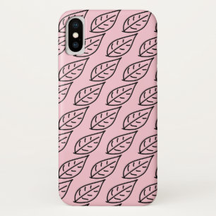 Erstaunliche Blatt-Skizze Rosa Handy-Hülle / Case