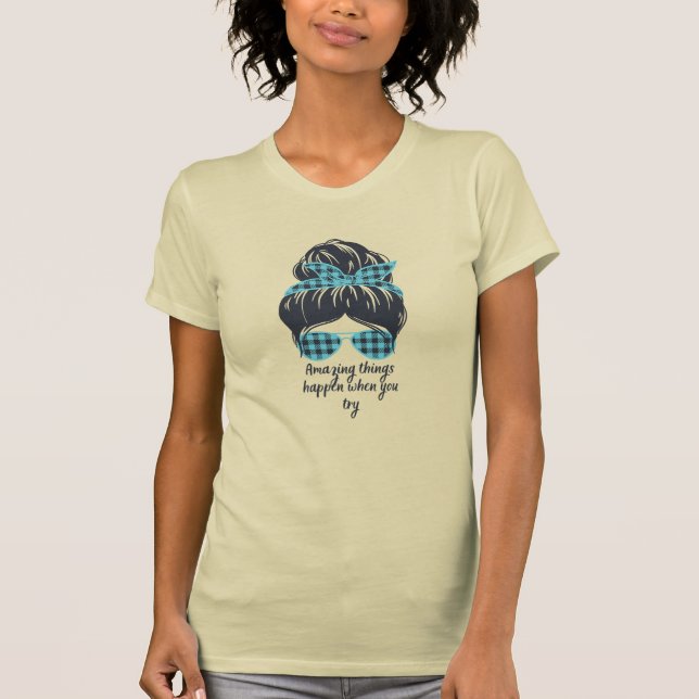 ERSTAUNLICHE DINGE T-Shirt (Vorderseite)
