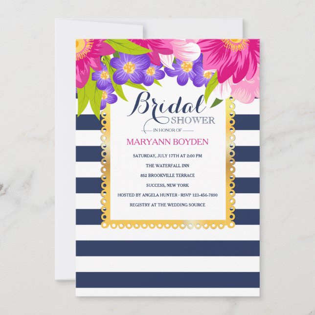 Erstaunliche Einladung (Vorderseite)