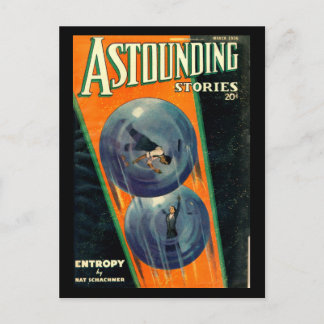 Erstaunliche Geschichten - März 1936a_pulp Art Postkarte