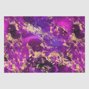 Erstaunliche Pink & Gold Marmor Galaxie Seidenpapier