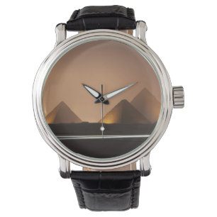 Erstaunliche Pyramiden Armbanduhr