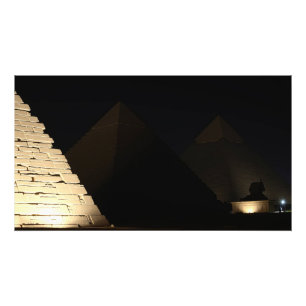 Erstaunliche Pyramiden  Fotodruck