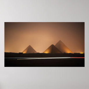 Erstaunliche Pyramiden Poster