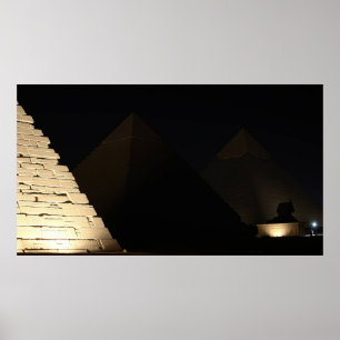 Erstaunliche Pyramiden  Poster
