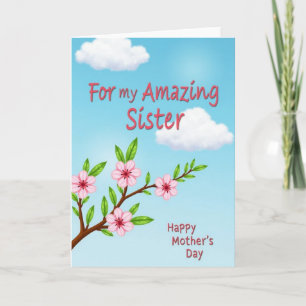 Erstaunliche Sister Blossoms Karte