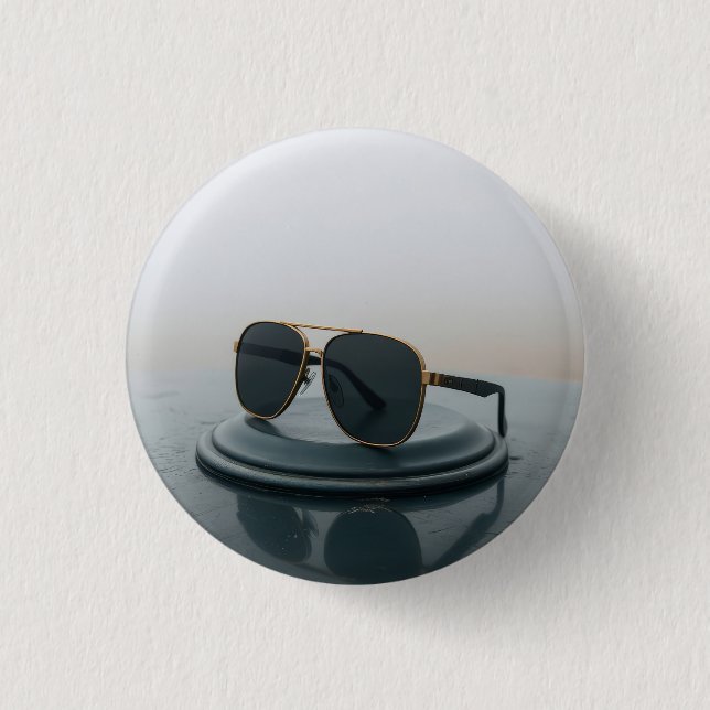 Erstaunliche Sonnenbrillen Button (Vorderseite)