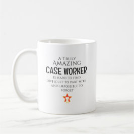 Erstaunliche Sozialbetreuerin Schwer Ein Persönlic Kaffeetasse