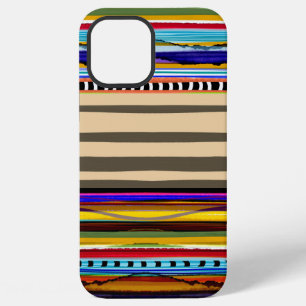 Erstaunliche Streifen RUPYDETEQUILA moderne Kunst  iPhone 12 Pro Max Hülle