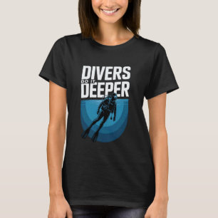 Erstaunliche Taucher machen es tiefer Tauchen Ozea T-Shirt