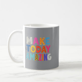 Erstaunliche Wachstumsmentalität Motivierende Sprü Kaffeetasse