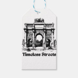 Erstaunliche zeitlose Straßen Geschenkanhänger
