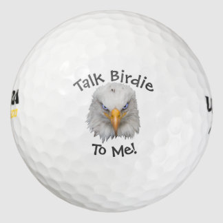 Erstaunlicher Adler "Sprich mir Birdie" Niedliches Golfball