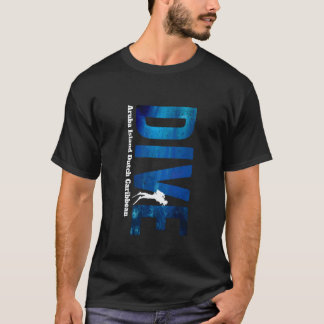 Erstaunlicher Aruba-Insel-Tauchgang Niederländisc T-Shirt
