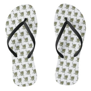 Erstaunlicher Chamäleon Flip Flops