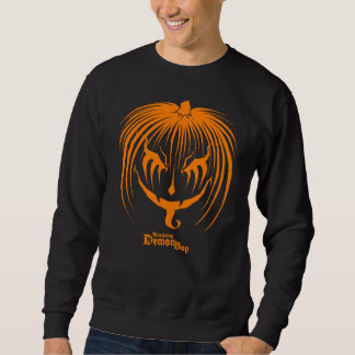 Erstaunlicher Dämonenjunge Pumpkinhead Orange Hall Sweatshirt