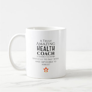 Erstaunlicher Gesundheitscoach Schwer Zu Finden Pe Kaffeetasse