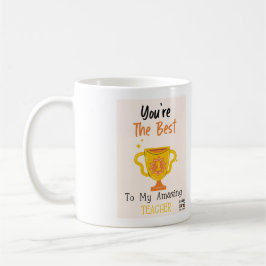 Erstaunlicher Lehrer Kaffeetasse
