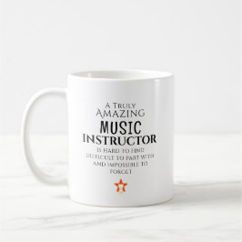 Erstaunlicher Musiklehrer Schwer Zu Finden Persona Kaffeetasse