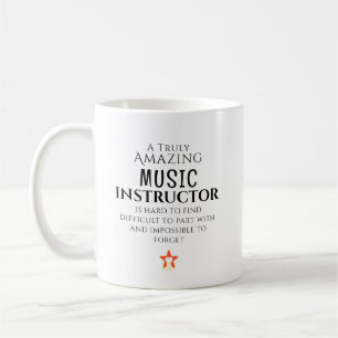 Erstaunlicher Musiklehrer Schwer Zu Finden Persona Kaffeetasse